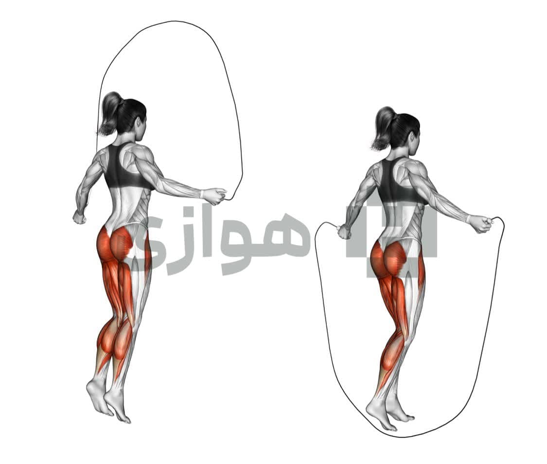 تصویر آموزش تمرین طناب زدن - ترکیبی