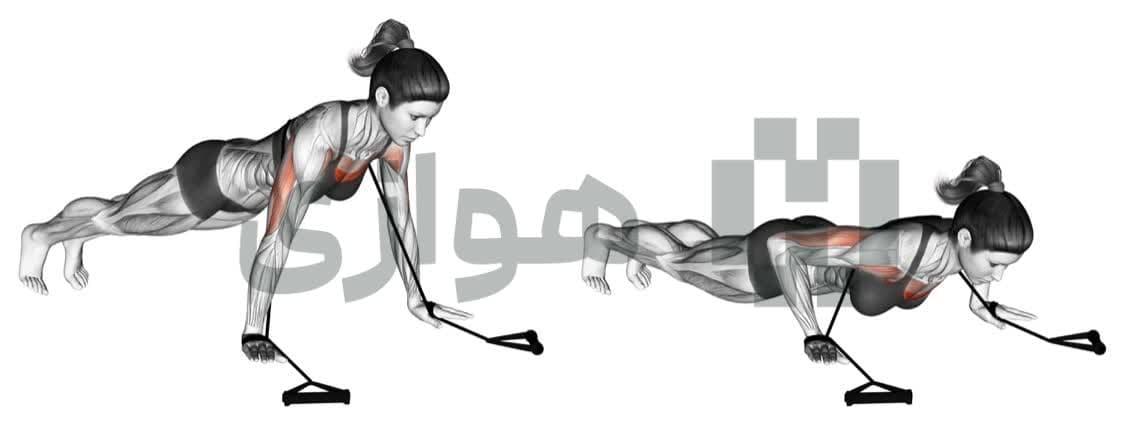 تصویر آموزش تمرین شنا (باند) - وزن بدن